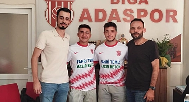 Biga Ada Spor Kulübü, Gökhan Arslan ve Numan Öztürk ile anlaştı