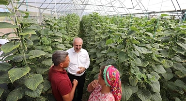 Çanakkale'de 77 üreticiye 36.174 kg sera naylonu