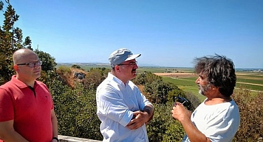 Çanakkale Valisi Doç. Dr. Ömer Toraman, Troya Ören Yeri'ni ziyaret etti