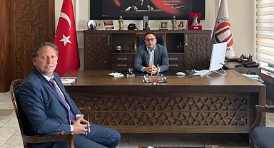 ÇARO'dan Kaymakam Çiçek'e ziyaret
