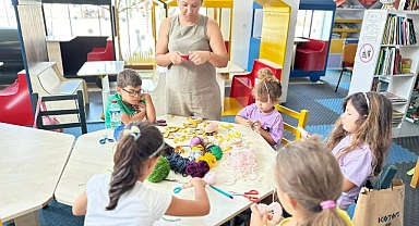 Çocuk Kültür Evi’nde, birbirinden renkli ‘‘Yaz Atölyeleri’’ devam ediyor