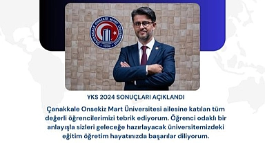 Erenoğlu’ndan yeni öğrencilere hoş geldiniz mesajı
