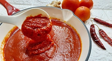 Evde ketçap yapımı