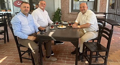Ezine ve Geyikli Belediye Başkanlarından Bozcaada'ya ziyaret