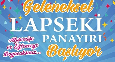 Geleneksel Lapseki Panayırı başlıyor!
