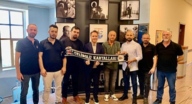 Gelibolu Belediyesi'ne Beşiktaşlılar Derneği'nden ziyaret