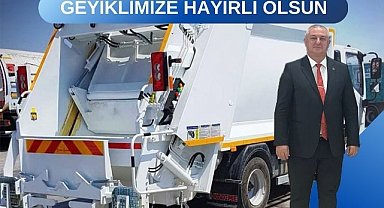Geyikli Belediyesi'ne yeni çöp kamyonu
