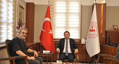 İşletme sahibi Metin Tatlı'dan Kaymakam Kayabaşı'ya ziyaret