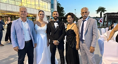 İsmet Güneşhan, İdil ve Murat’ın düğünlerine katıldı