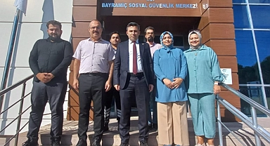 Kaymakam Bütün, çalışmalar hakkında bilgi aldı
