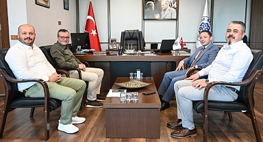 Kaymakam Kayabaşı'ndan Başkan Şen'e iade-i ziyaret