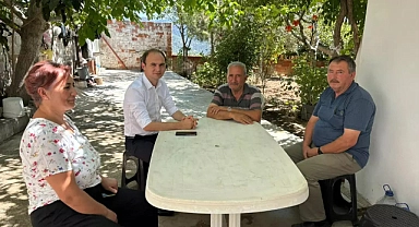 Kaymakam Sak'tan anlamlı ziyaret