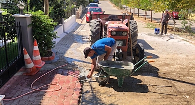 Küçükkuyu'da çeşitli noktalarda çalışmalar sürüyor