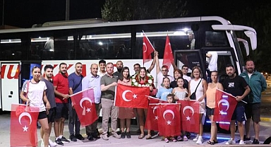 Merve Vatan coşkuyla karşılandı