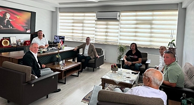 Mesut Bayram, İyi Parti Milletvekili Rıdvan Uz ve İl Başkanı Selahaddin Yıldızlar'a teşekkür etti