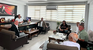 Mesut Bayram, İyi Parti Milletvekili Rıdvan Uz ve İl Başkanı Selahaddin Yıldızlar'a teşekkür etti