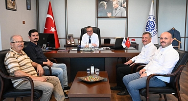 Milletvekili Ceylan'dan Başkan Şen'e ziyaret