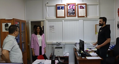 Müdür Hayta, personelle tanıştı