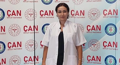 Op. Dr. Gamze Anapa, Çan Devlet Hastanesi'nde göreve başladı