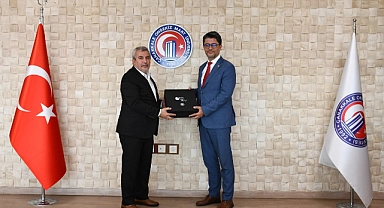 ÖSYM Başkanı Bayram Ali Ersoy, ÇOMÜ’yü ziyaret etti