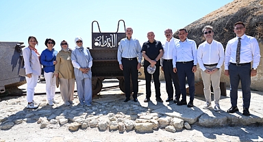 TBMM Başkanı Kurtulmuş ve Milletvekili Gider, Tarihi Alanı ziyaret etti