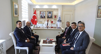 Ziraat Bankası yetkililerinden Vali Toraman'a ziyaret