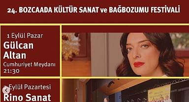 24. Bozcaada Kültür Sanat ve Bağbozumu Festivali