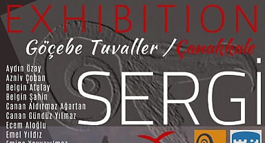 30 Sanatçı, 60 Eser: Çanakkale’de “Göçebe Tuvaller” sergisi başlıyor