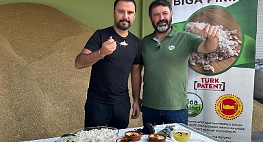 Alişan, Biga'da coğrafi işaret tescilli pirinci tanıttı