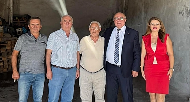 Başkan Abdullah Deniz, geçmiş dönem borsa yöneticileri ile bir arada