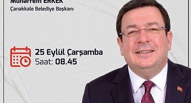 Başkan Erkek, İlker Karagöz'ün konuğu olacak