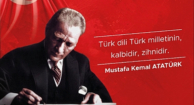 Başkan Erkek'ten Türk Dil Bayramı mesajı