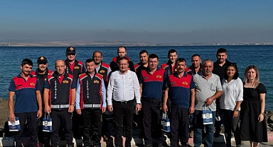 Başkan Öztürk, İtfaiye Haftası'nda itfaiye personeli ile bir araya geldi