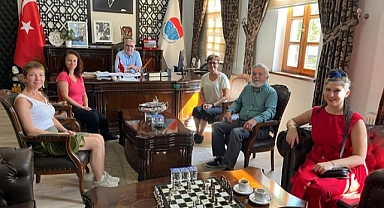 Bayramiç Kültür Sanat Derneği'nden Başkan Atılgan'a ziyaret
