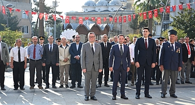 Biga'da Gaziler Günü töreni