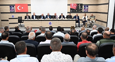 Biga'da muhtarlar ile işbirliği toplantısı