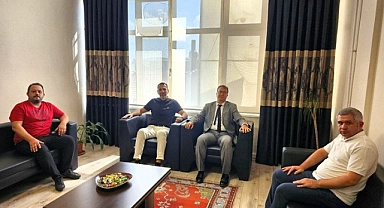 Birlik Vakfı Çanakkale Şubesinden Naim Makas'a ziyaret