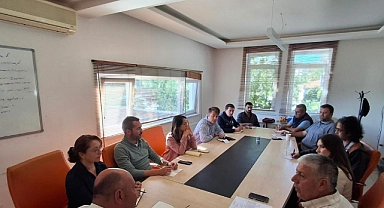 Bozcaada Belediyesi'nden haftalık toplantı
