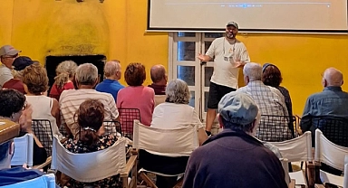 Bozcaada’da “Bağ” belgeseli gösterimi ve söyleşisi düzenlendi