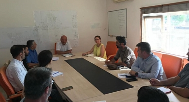Bozcaada’da haftalık birim toplantısı