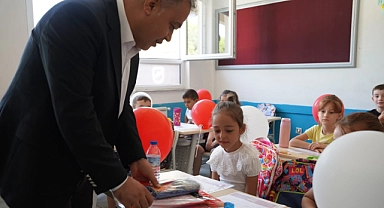 Çan Belediyesi'nden kırtasiye desteği