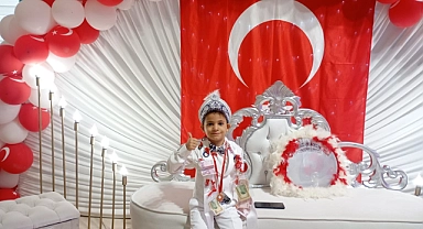 Çan'da bayrama yakışır sünnet cemiyeti yapıldı