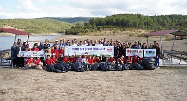 Çan'da çevre temizlik etkinliği