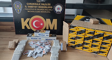 Çanakkale'de kaçakçılık operasyonu