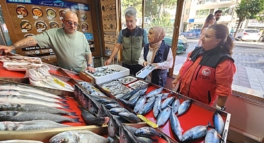 Çanakkale'de su ürünleri denetimi