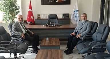 Çanakkale İl Müftüsü Mustafa Bilgiç'ten Mehmet Ali Bal'a ziyaret