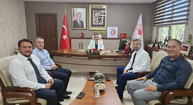 Çanakkale Kızılay ve tarım kurumlarından ziyaret