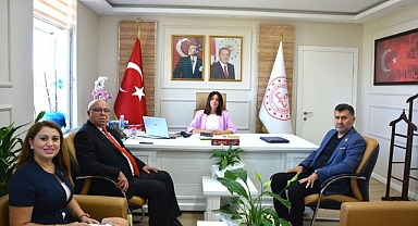 Çanakkale Ticaret Borsası'ndan, Müdür Hayta'ya ziyaret