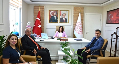 Çanakkale Ticaret Borsası'ndan, Müdür Hayta'ya ziyaret