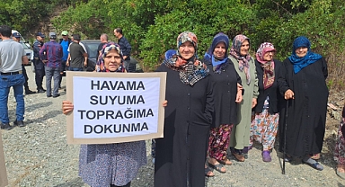 Çataltepe'de ÇED keşfi: Yöre halkı projeye karşı ses yükseltti